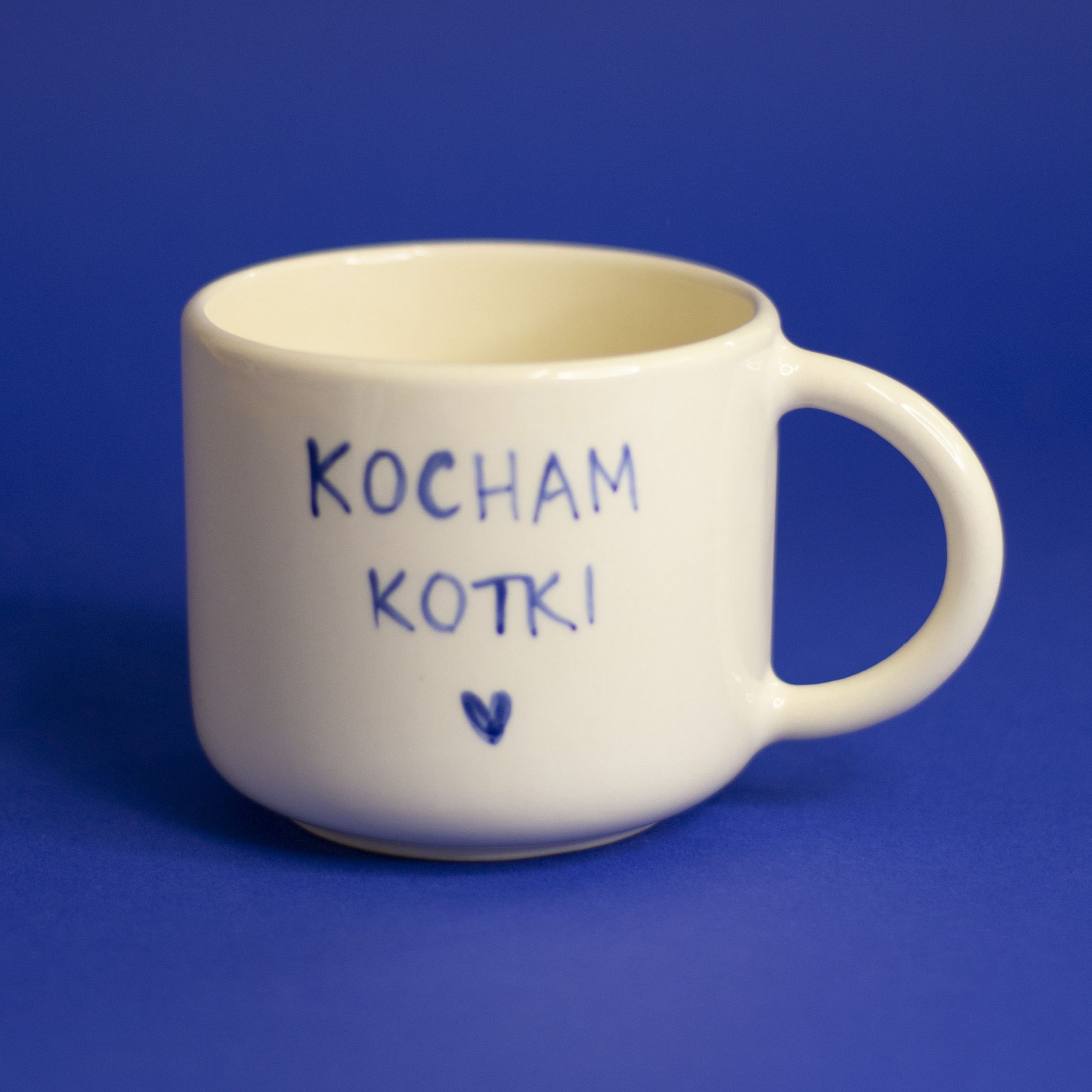 Kubek KOCHAM KOTKI 300 ml - obrazek 3